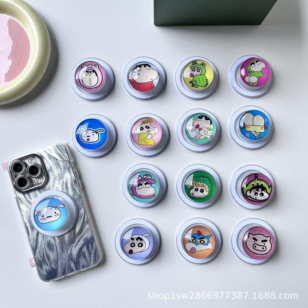 Magnetic Crayon Shin-chan Retractable Phone Holder & Stand