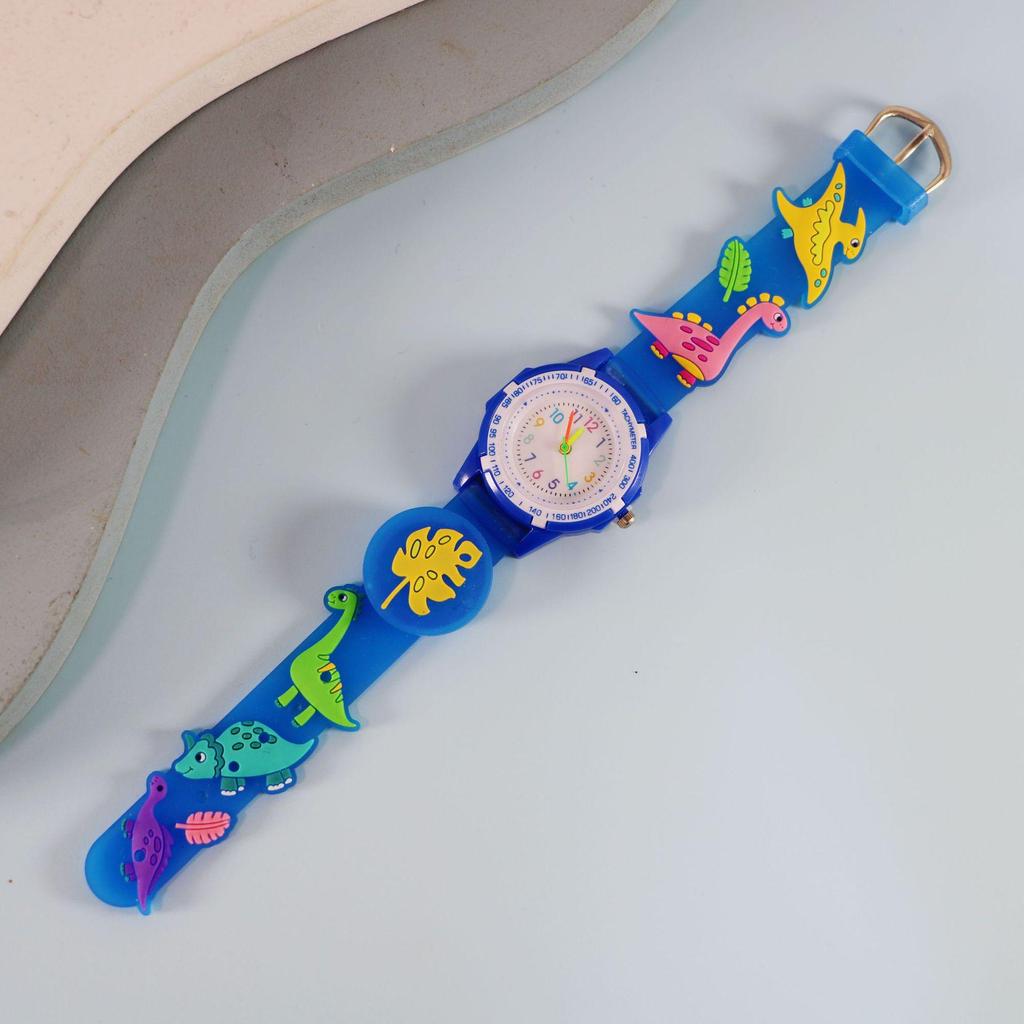 Cartoon Luminous Strap Children's Watch - Creative Birthday Gift for Elementary School Students