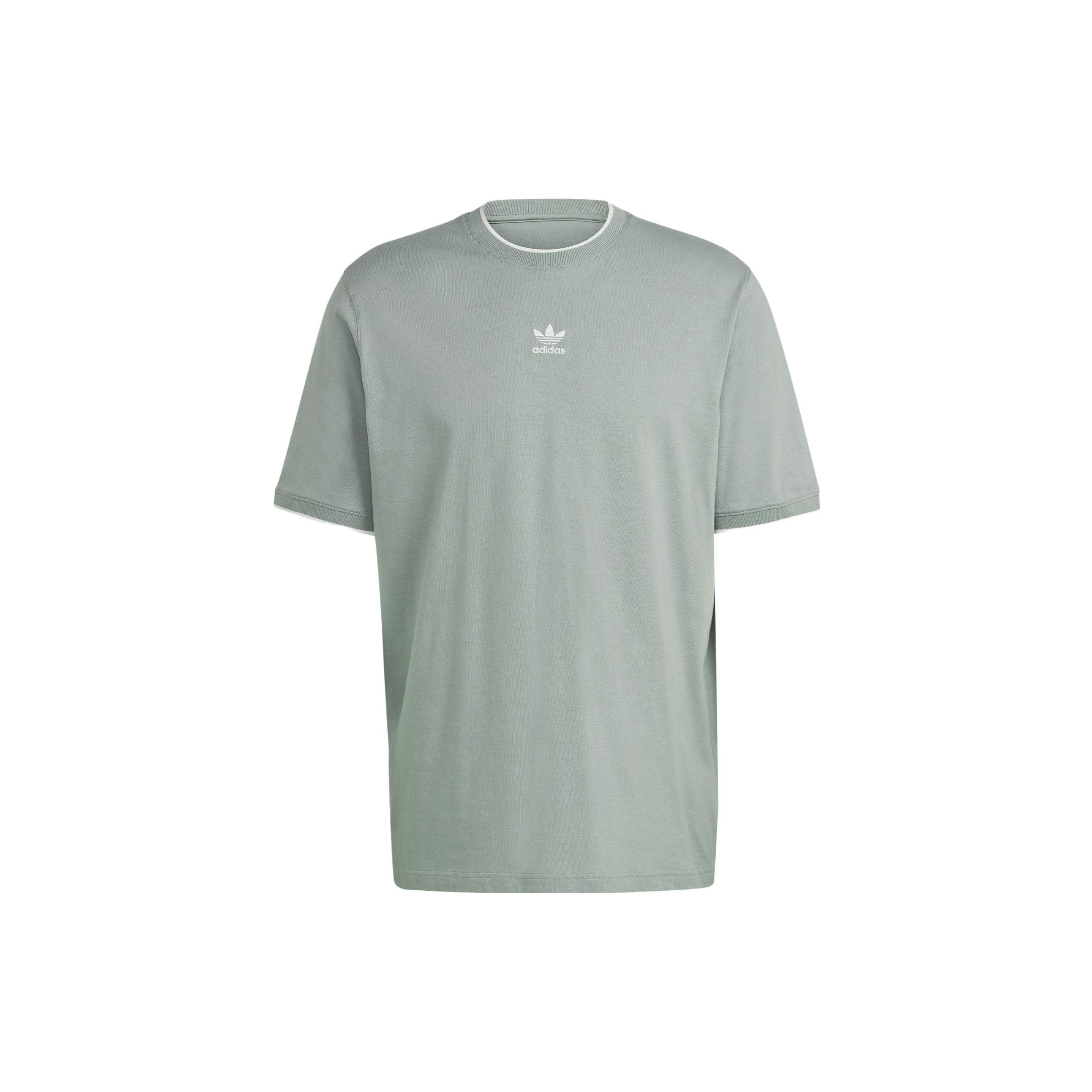 adidas originals Rekive Tee Silver Green Men s IB8686 XXL