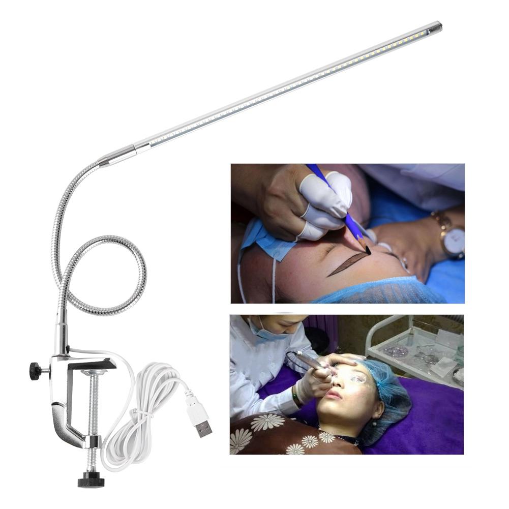 USB Adjustable LED Desk  less than span class="ui-risk_flag3" more than Lamp less than span more than  Clip Table Lamps for Manicure