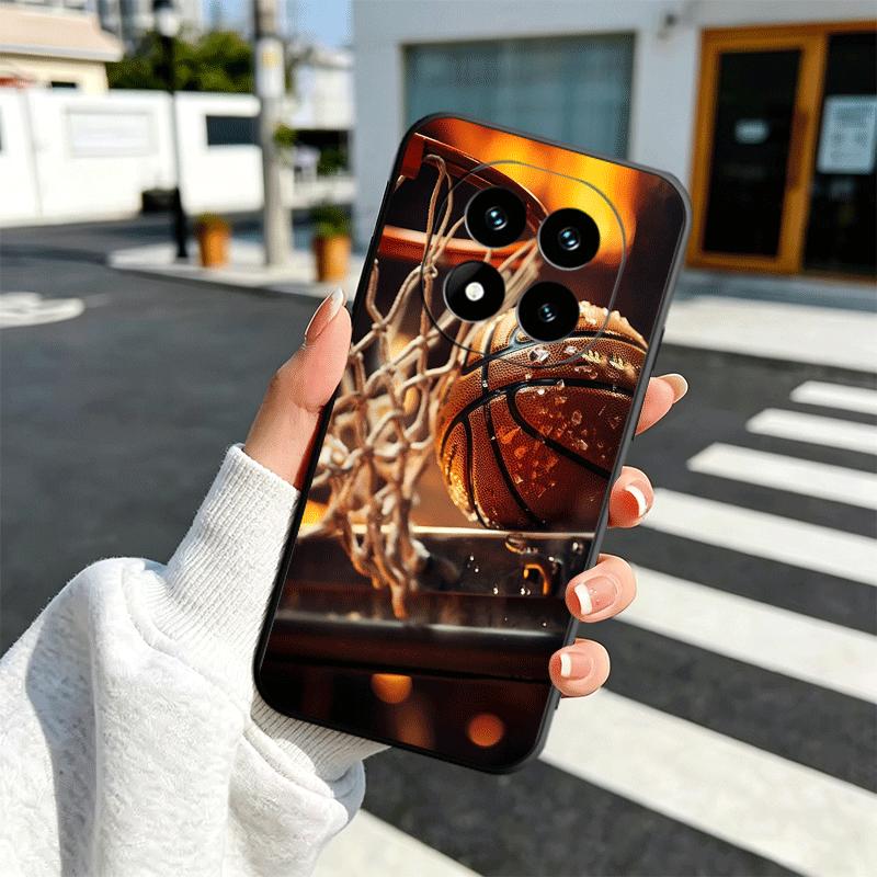 

Баскетбольний Кошик Спорт М який Чохол для Телефону для Xiaomi Redmi Note 12 13 14 15 Pro Plus 11 12S 11S 11T 10 4G Чорний Захисний Задній Корпус Redmi Note 11T Pro