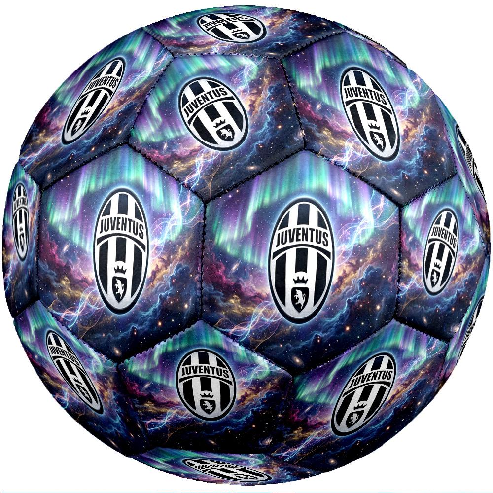 Pallone da calcio a tema Juventus FC Taglia 5 Pallone da calcio Tocco Morbido Pallone da calcio Professionale per Allenamento per Sport all'Aperto