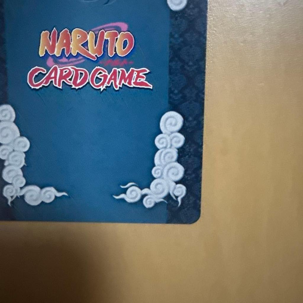 Used NARUTO Naruto Card Game Second Hokage Suiton/Hard Whirlpool Blade Sparkling Rare Card