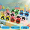 Rabbit Ear Cartoon Sunglasses: Six-Color Macaron Baby & Toddler Sun Protection