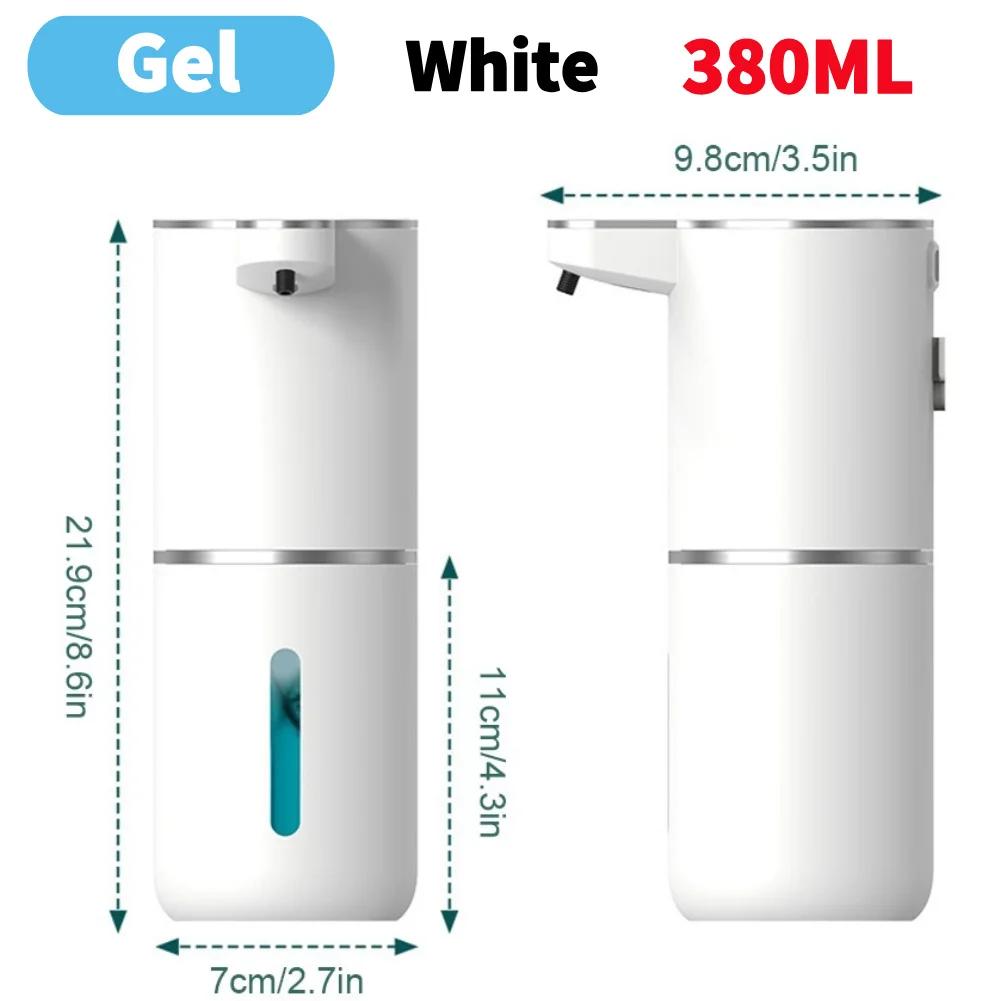 400/380ML Automatic Soap Dispenser Wall Mounted Double Head Washing Pump Machine  Touchless Electric Soap Sanitizer For Bathroom