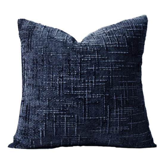 Textured Pillow Cover 18" x 18" Solid Color Throw Pillow Cover Decorative Pillow Case with Hidden Zipper for Couch Sofa Car Travel