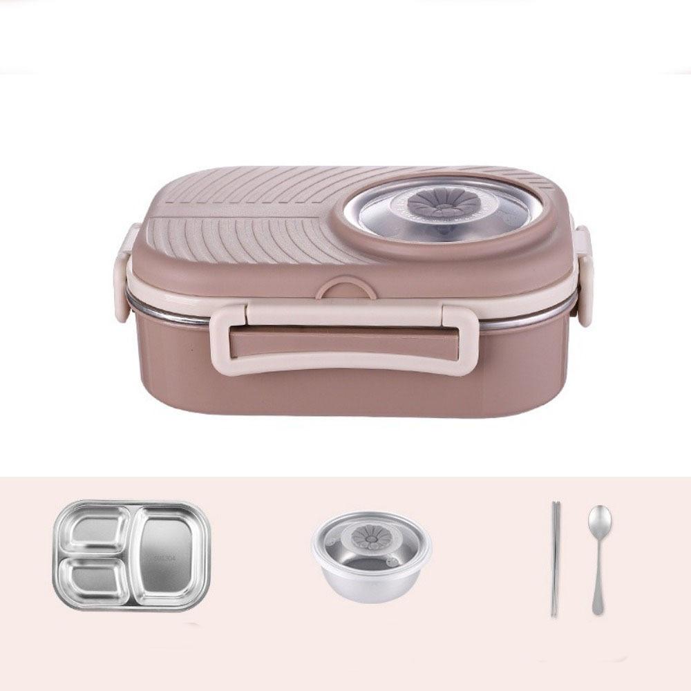 Sealed Thermal Lunch Box Leak-proof Food Container Multipurpose Fresh-keeping Box  Camping