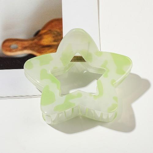 High-end Smudge Small Hairpin Female High Ponytail Plate Hair Clip Flower Square Grab Clip Hair Accessories