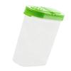 Πλαστικό Πλενόμενο Επαναχρησιμοποιήσιμο Κουτί Μπαχαρικών με Καπάκι για Αποθήκευση Μπαχαρικών 250ml(Πράσινος)