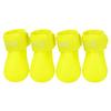 2pairs Waterproof Dog Rubber Boots Anti-slip Cat Puppy Foot Cover Portable Pet Shoes  Outdoor