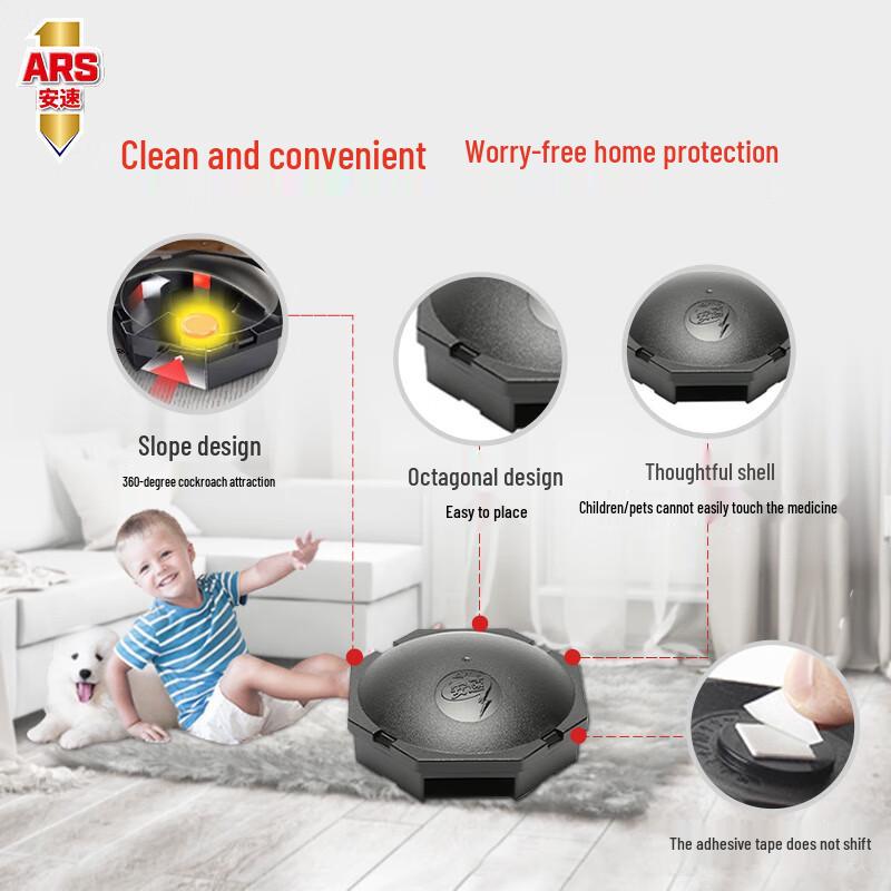 Ansu Indoor Cockroach Killer Bait Stations