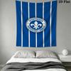 SV Darmstadt 98 Wall Tapestry Aesthetic Wall Hanging Printed Fabric Blanket Decorative Tapestries for Bedroom Living Room Home Decor
