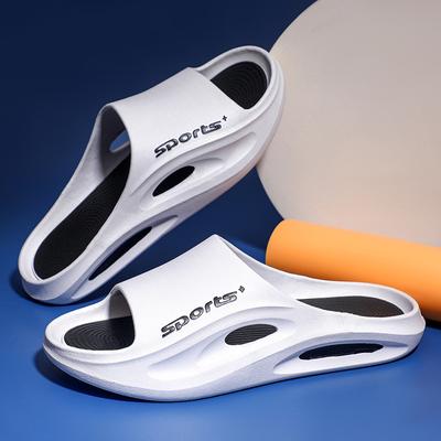 Fashion Hot Sale Men's Slippers Shoe for Men Non-slip Outdoor Beach Casual Simple Sandal Designed Thick Bottom Wear-resistant Male Slide