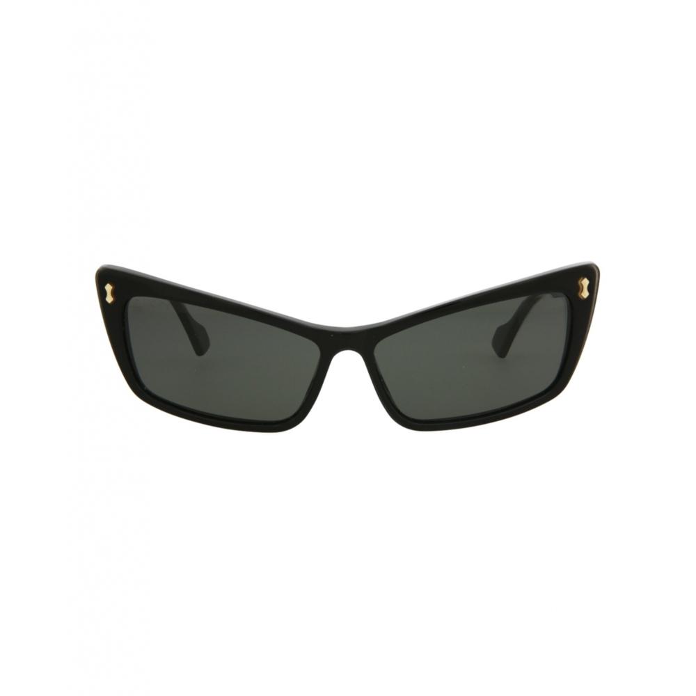 

Gucci Cat Eye Frame Acetate Sunglasses Black Black Grey One Size