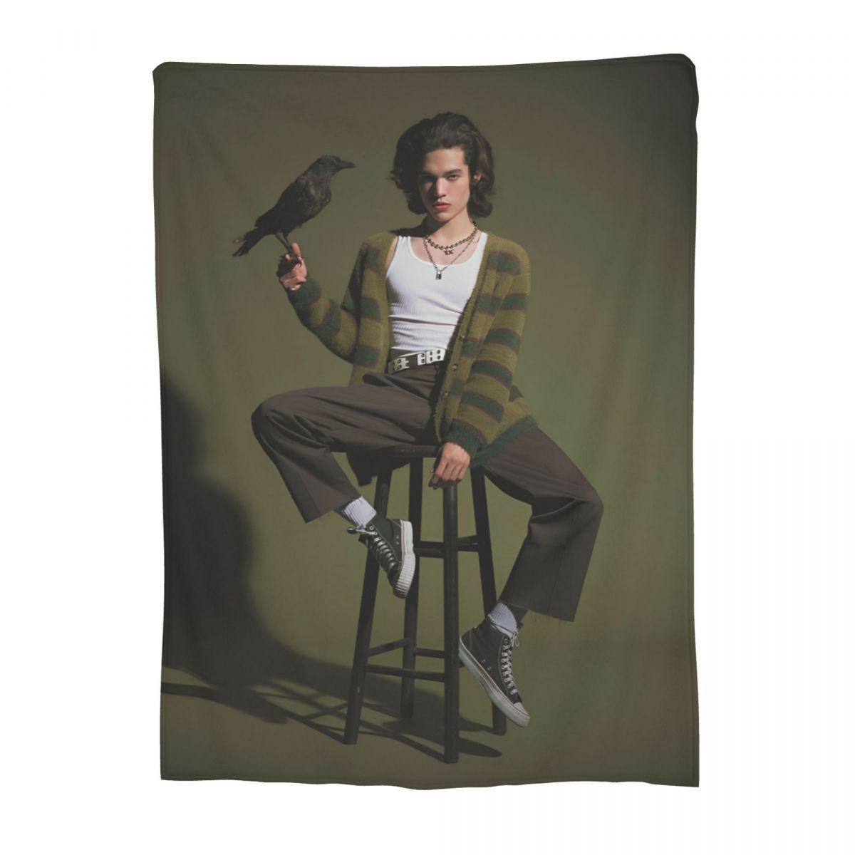 

Singer Conan Gray Print Blanket For Men Women Warm Cozy Fluffy Throw Blankets for Couch 50x60 Inches Multi-size 200x150cm 80x60in
