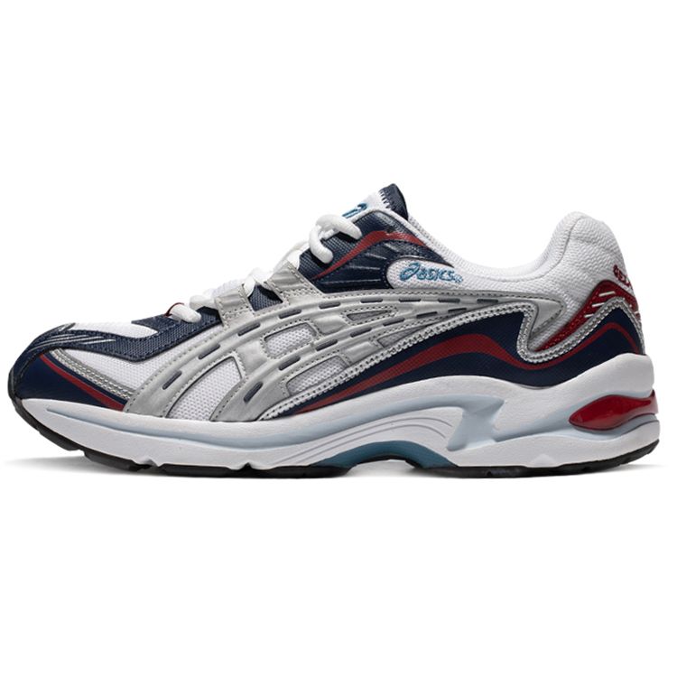 

ASICS GEL-Preleus White Pure Silver Men s Retro Lifestyle Sneakers 1201A084-102 41.5
