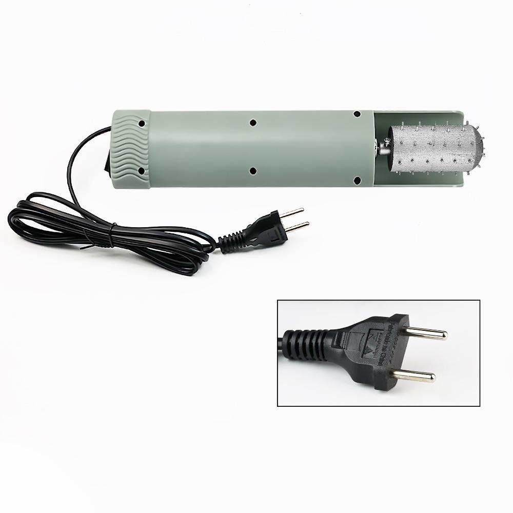 Rotating Electric Coconut Meat Grater Safe Coconut Meat Remover Tool Coconut Scraper Household EU Green