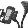 360° Rotatable Cup Holder Phone Mount Flexible Gooseneck for Two Phones Automotive Accessories