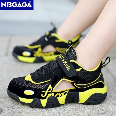 Moda Băieți Pantofi Ocazional Vară Unică Net Respirabil Copii Pantofi Sport Agrement Antrenori Cauciuc Copii Tenis