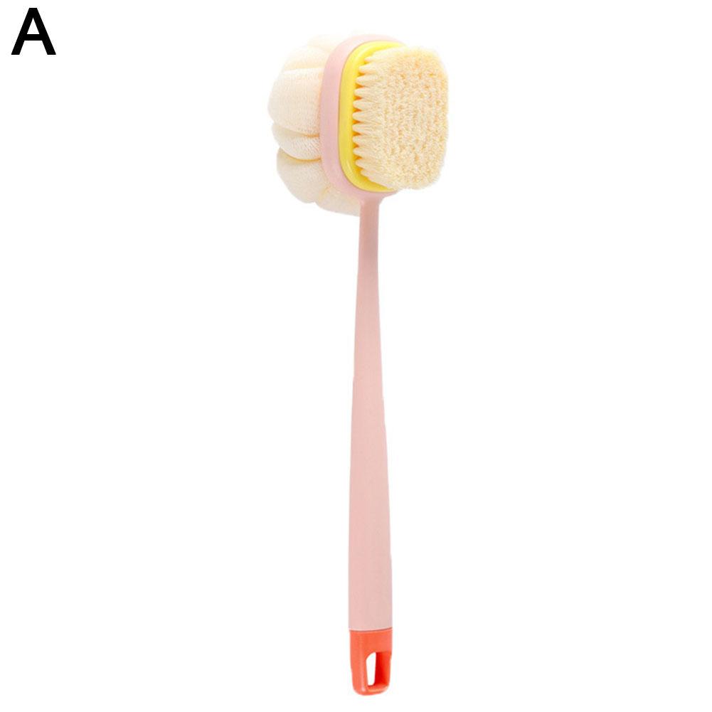 Long Handle Back Brush for Shower Soft Bristles Body Exfoliating Bath Brush Skin Health Shower Back Scrubber Bath Supplies