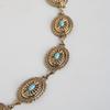Bohemian Waist Chain for Ladies Vintage Old Inlaid Metal Ladies Fashion Waist Chain Texture Waist Chain