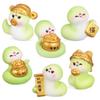 6pcs/set Mini Snake Figurin Chinese Micro Landscape New Year Lucky Snake Ornaments  Snake Year 2025