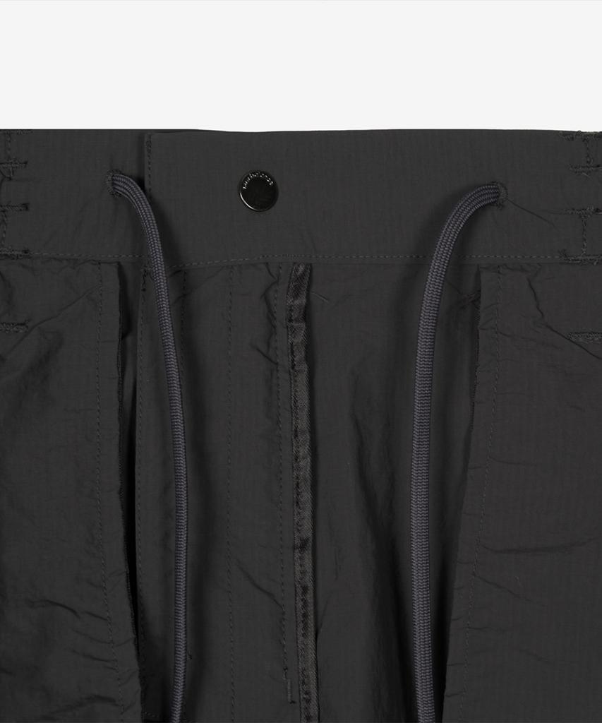 Nyuballanseu Nbntg31513 / Uni Frozen Cotton-Like Cargo Wide Pants (Charcoal)