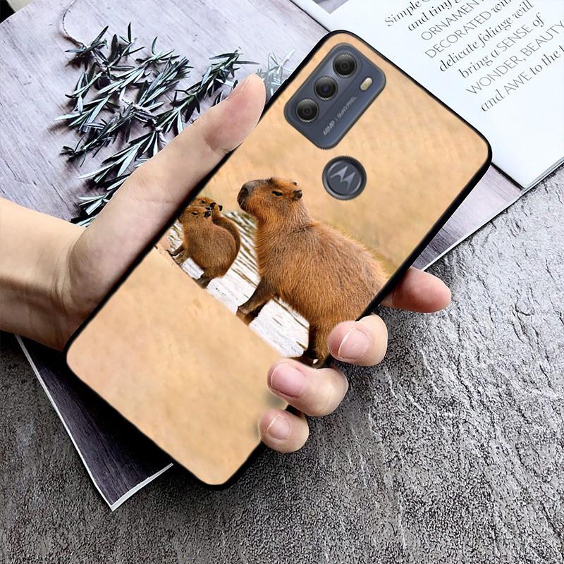 

Чохол для телефону Capybara для Moto Edge 50 40 Pro Edge 40 30 Ultra Neo Fusion G Power G Stylus G Play E32 E20 E40 G Power 2022