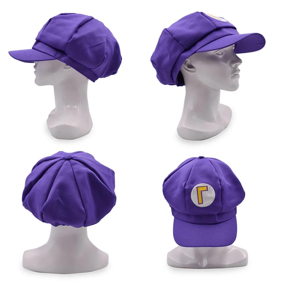 4Pcs Anime Cosplay Baseball Caps Character Role Playing Hats Festival Party Costume Surprise Present Accessories