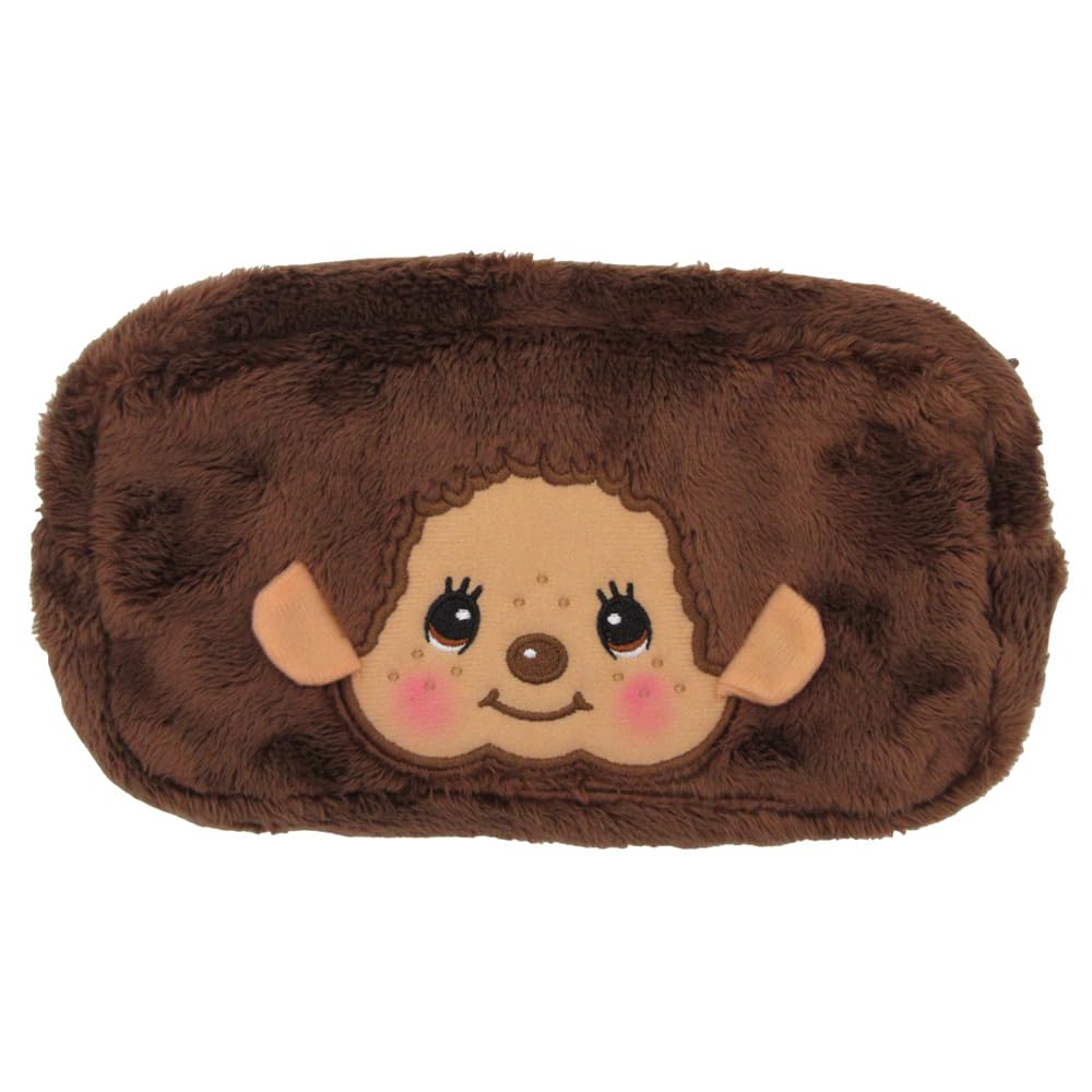 Monchhichi Square Brown [Unique] Pouch,