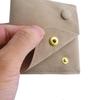 Jewelry Packaging Bag Jewelry Pouch Velvet Jewelry Pouch Portable Jewelry Gift Bags with Snap Button for Jewelry Storage
