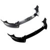 Car Front Bumper Lip Spoiler Diffuser Splitters BodyKit Aprons Cover Guard Trim For Tesla Model Y 2024 2025