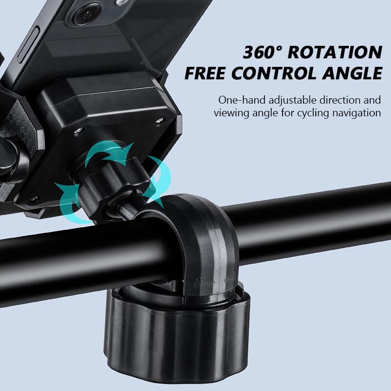 SEAMETAL Motorcycle Bicycle Phone Holder Gps Bracket Cellphone Stand Moto Rearview Mirror Handlebar Mount Motorcycle Accessories