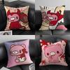 Cartoon G-GloomyS Bear Pillow Case Home Dorm Chair Back Short Plush Double-sided Printing Office Nap Time Cushion Cover