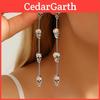 Boucles d'oreilles pendantes d'Halloween avec crâne en métal gothique pour femmes, pour les fêtes
