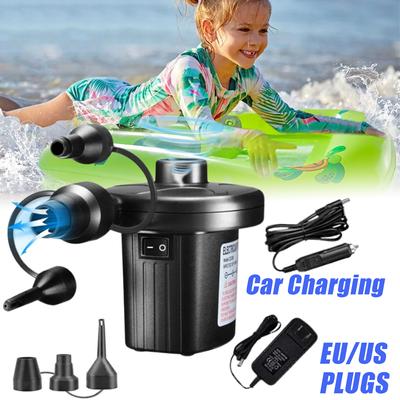 Electric Inflatable Pump Mini Air Cushion Portable Camping Portable Pump Rapid Filling Mattress Swimming Pool Air Filling Blower