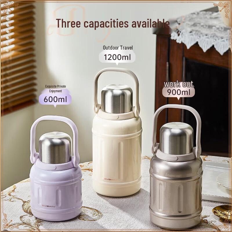 BVGMAV Large Capacity Stainless Steel Insulated Sports Bottle