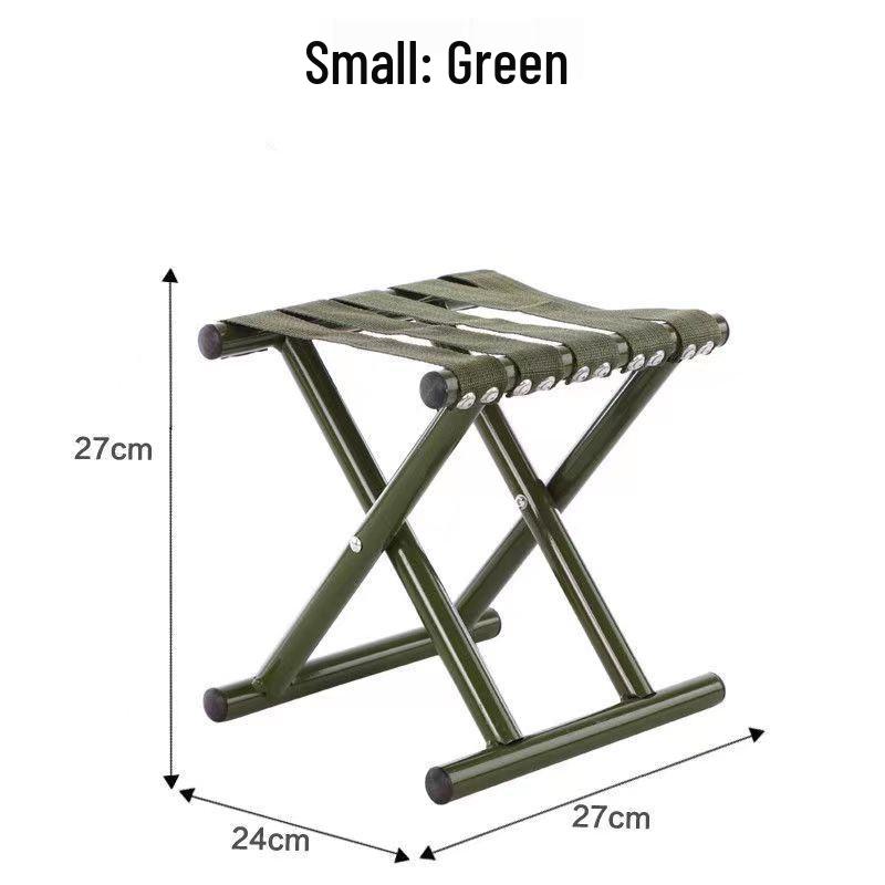 Portable Folding Backrest Chair for Camping, Fishing, Home, and Outdoor Use