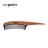 Tan Mujiang Natural Wood Pointed Tail Comb for Women