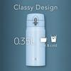 Thermos Tumbler Vacuum Insulated Mug 350ml Light Blue JOH-350 LB 350 ml