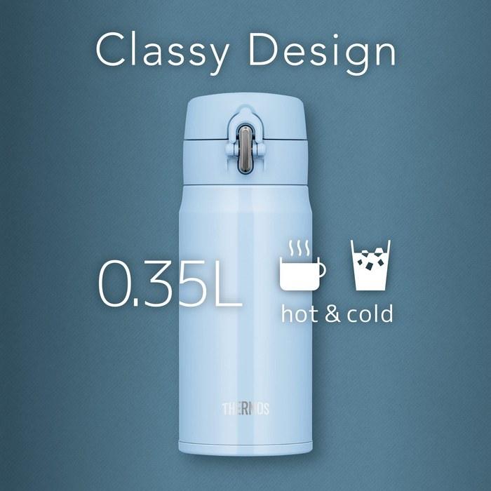 Thermos Tumbler Vacuum Insulated Mug 350ml Light Blue JOH-350 LB 350 ml