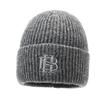 Autumn Winter Men's Hat Knitted Velvet Warm Cap Outdoor Young and Middle-Aged Wind-Proof Cap