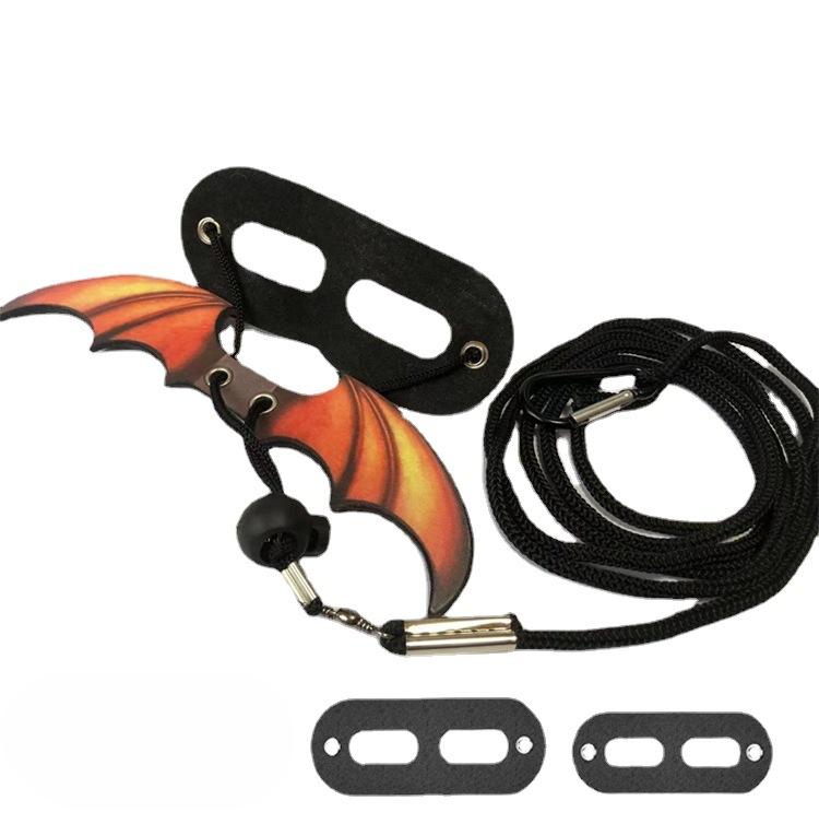 4pcs Set Lizard Handsome Wings Pet Traction Rope Festival Wings Traction Rope Lizard Traction Rope Climbing Pet Traction Belt