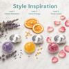 Ball Shape DIY Cake Mould Tools Silvery White Soap Making Molds  Spa Crafts Making