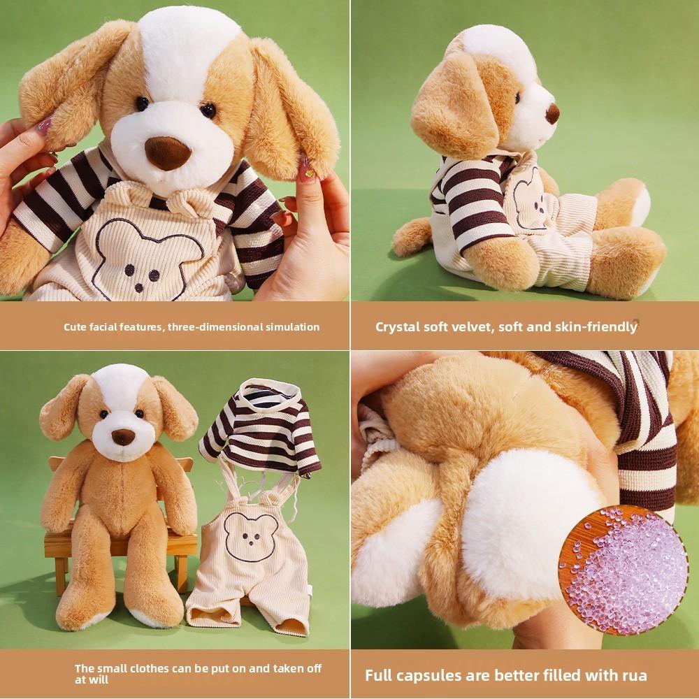 Dog Jenny Soft Stuffed Animal Plush Toy Cushion Accessory For Kids Decor Bedroom