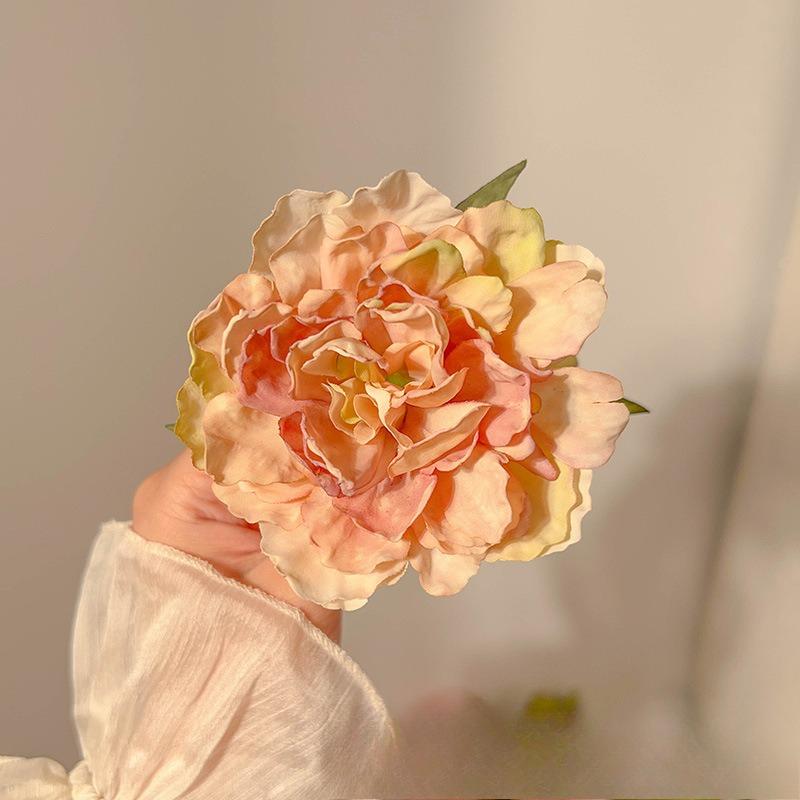 Super Fairy-like Flower Side Clip for Photo Atmosphere Girl's Hair ClipPeony Camellia Headwear