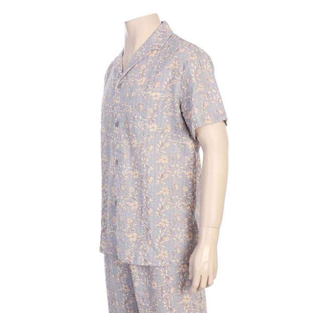 BARBARA Men S Light Purple Print Pajama amp4906S