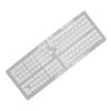 132 Key PBT Keyboard Keycaps OEM Height Secondary Injection Molding   Combination Matte Keycaps for Mechanical Keyboard