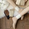 Female Autumn and Winter Thickened Warm Anti Pilling Floor Moon Son Tube Wool Socks