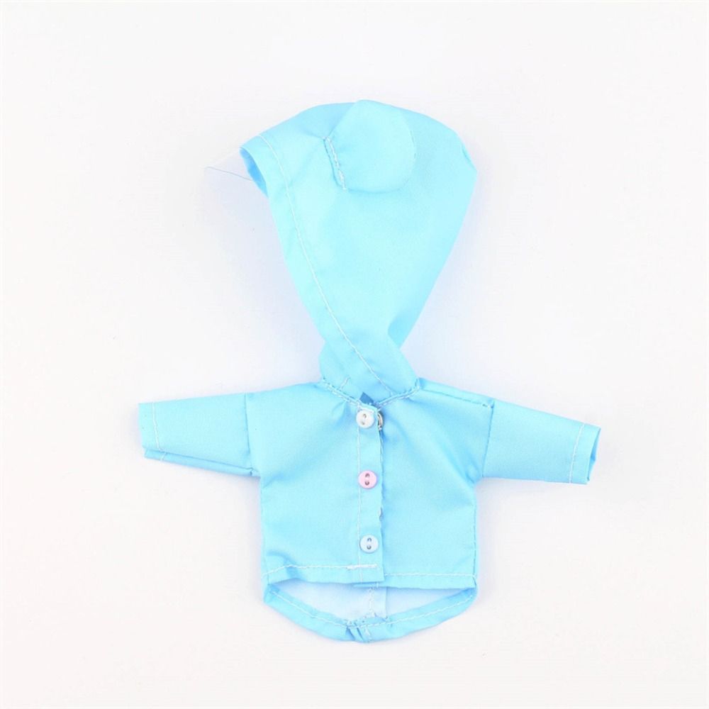Rabbit Frog Doll Raincoat Windproof Clothing Doll Animal Raincoat Cute OB11 Doll Clothes  Obitsu 11